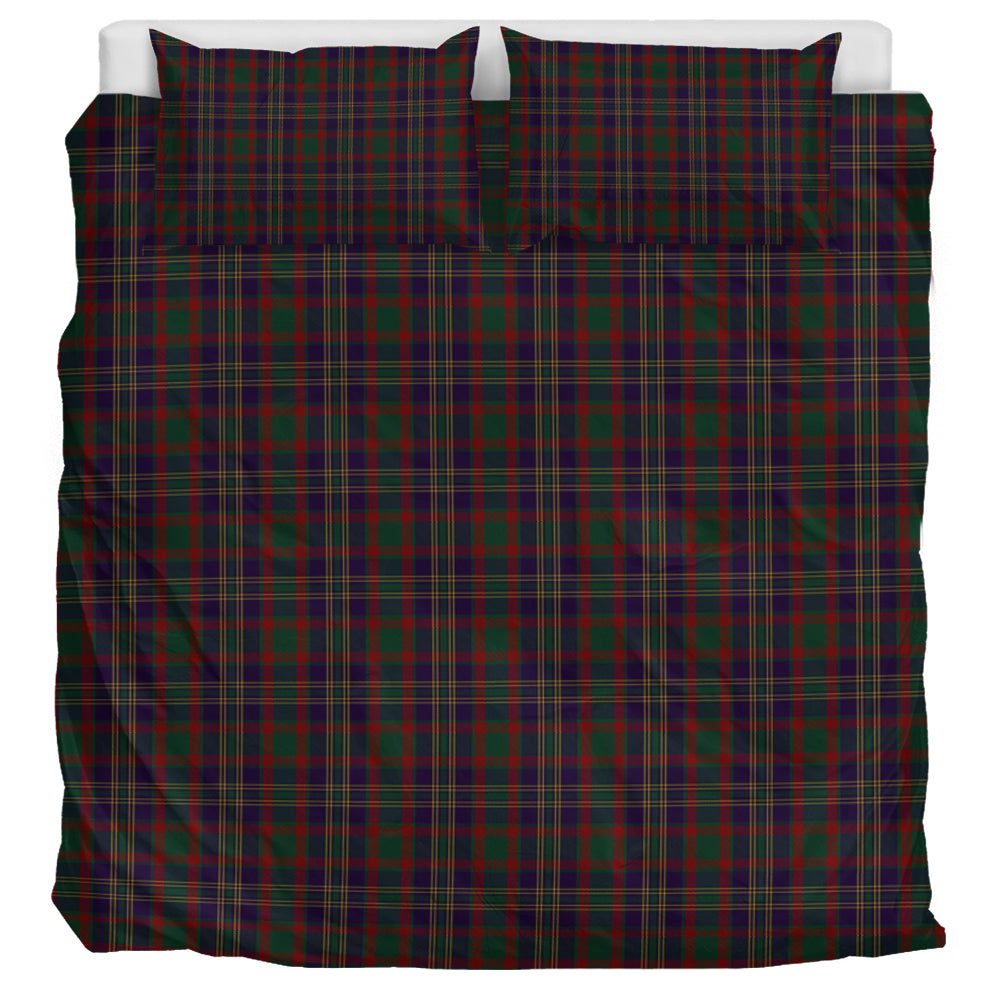 Cork County Ireland Tartan Bedding Set UK Bedding Set UK Super King 104*94 inch - Tartan Vibes Clothing