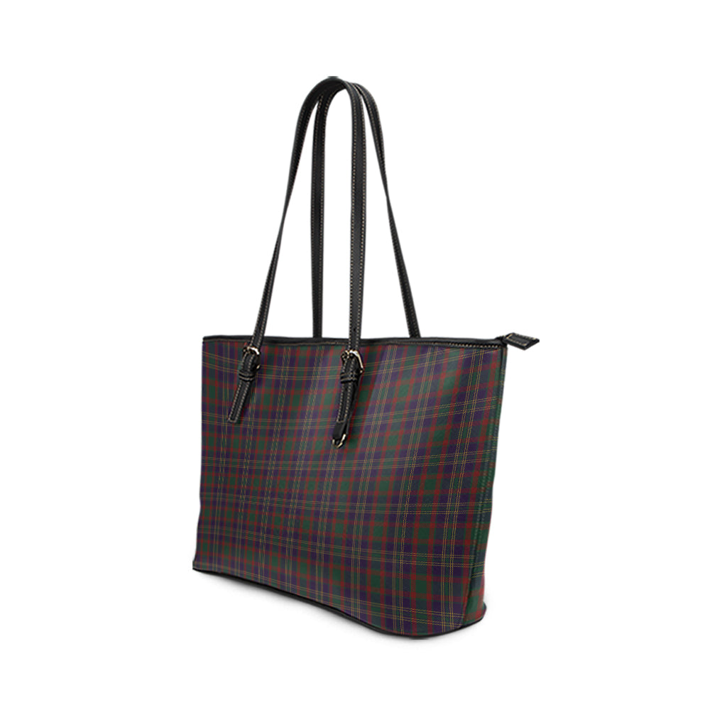 cork-tartan-leather-tote-bag