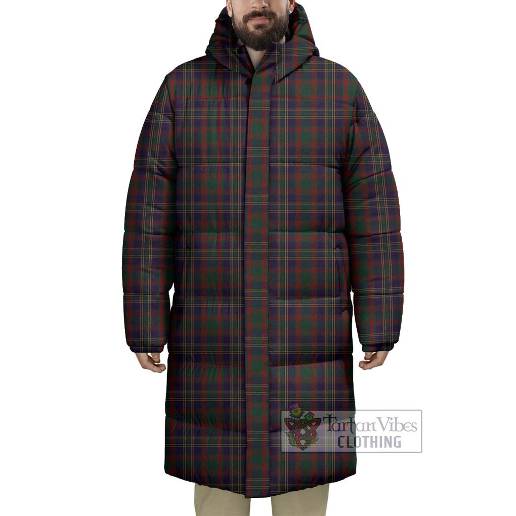 Tartan Vibes Clothing Cork County Ireland Tartan Long Down Jacket