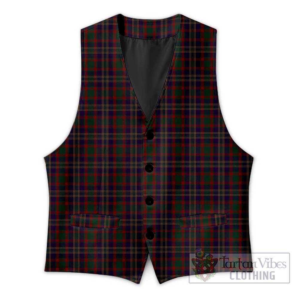 Tartan Vibes Clothing Cork County Ireland Tartan Men's Sleeveless Suit Vest