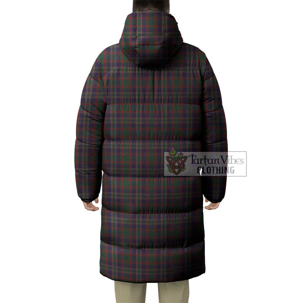 Tartan Vibes Clothing Cork County Ireland Tartan Long Down Jacket