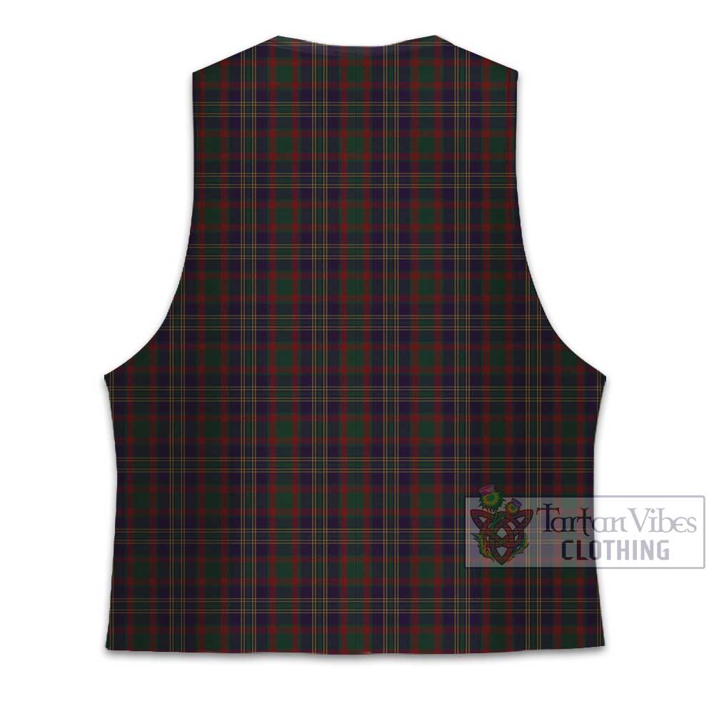 Tartan Vibes Clothing Cork County Ireland Tartan Men's Sleeveless Suit Vest