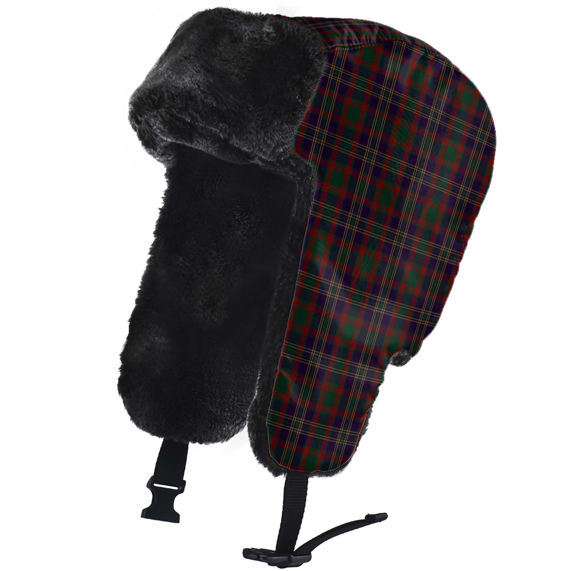 Cork County Ireland Tartan Winter Trapper Hat - Tartanvibesclothing