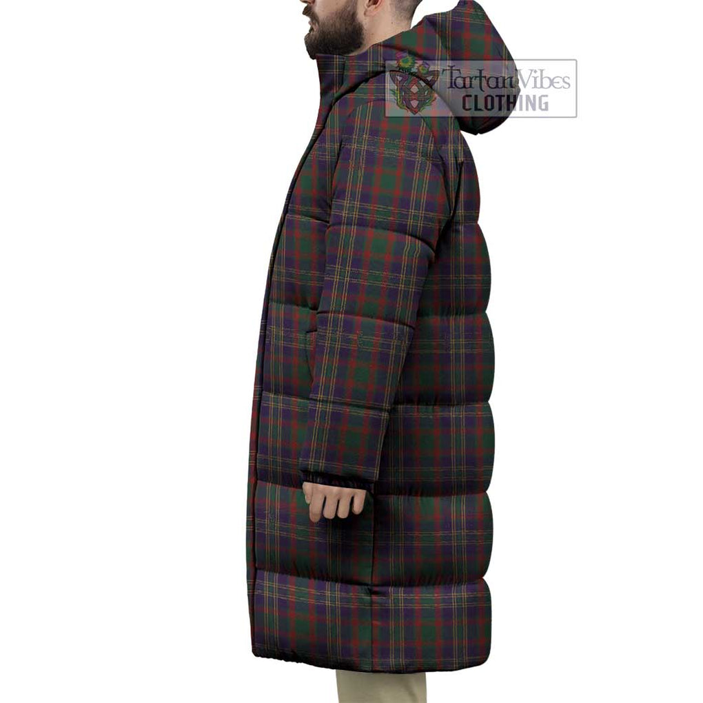 Tartan Vibes Clothing Cork County Ireland Tartan Long Down Jacket