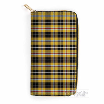 Cornish Tartan Women's Leather Wallet One Size 19.7*10.5*3.5 cm - Tartan Vibes Clothing