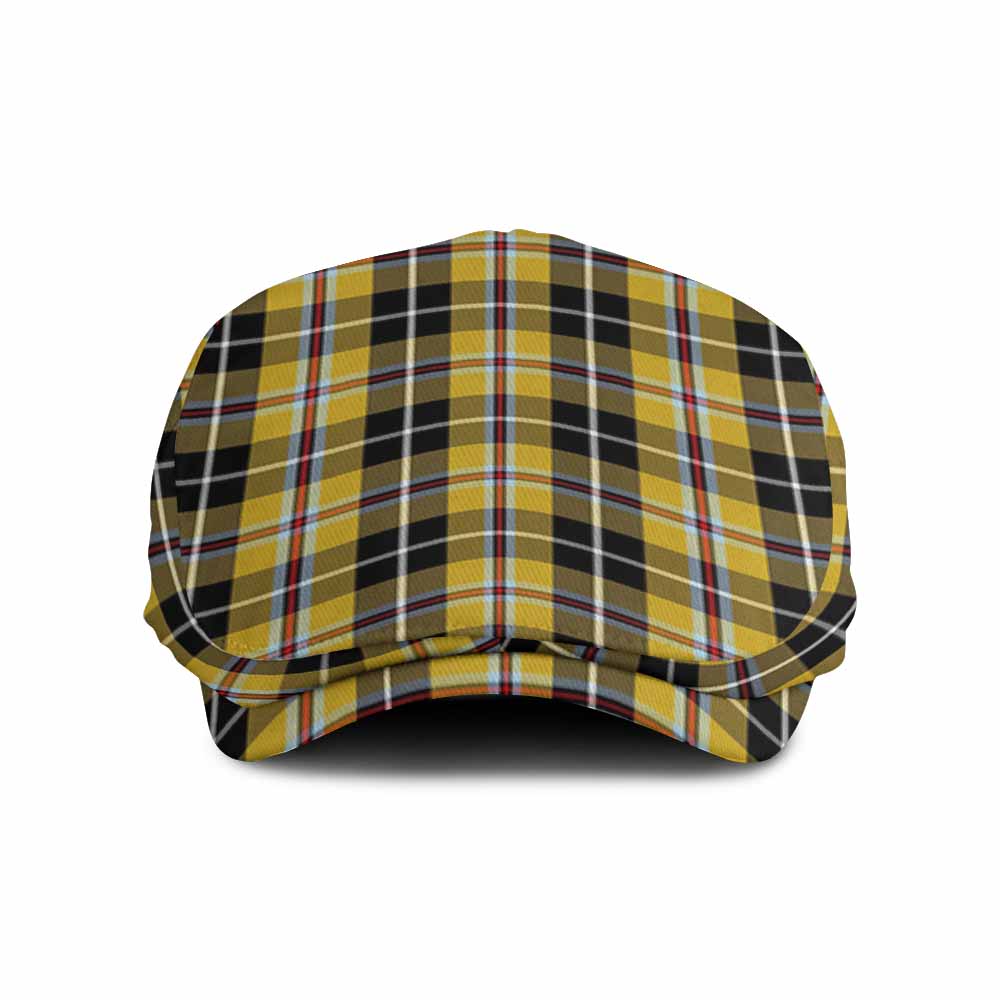Cornish National Tartan Jeff Cap, Tartan Flat Cap Jeff Hat - Tartan Vibes Clothing