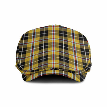 Cornish National Tartan Jeff Cap, Tartan Flat Cap Jeff Hat - Tartan Vibes Clothing