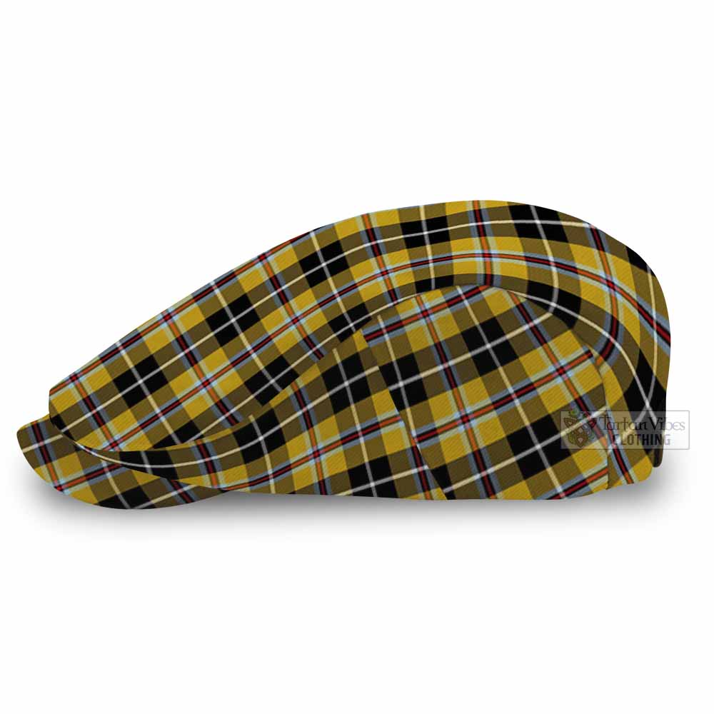 Cornish National Tartan Jeff Cap, Tartan Flat Cap - Tartan Vibes Clothing
