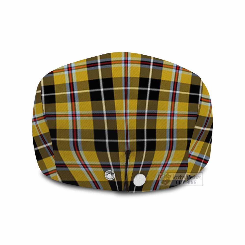 Cornish National Tartan Jeff Cap, Tartan Flat Cap - Tartan Vibes Clothing