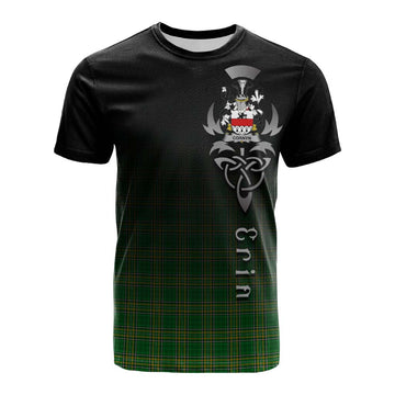 Cornyn Irish Clan Cotton T-shirt with Coat of Arms Erin Go Bragh Celtic Inspired Kid's Shirt - Tartan Vibes Clothing