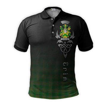 Corrigan Irish Clan Polo Shirt with Coat of Arms Erin Go Bragh Celtic Inspired Kid - Tartan Vibes Clothing