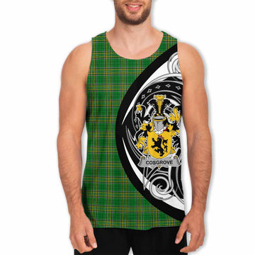 Cosgrove Irish Clan Men's Tank Top Celtic Circle Style Men - Tartan Vibes Clothing