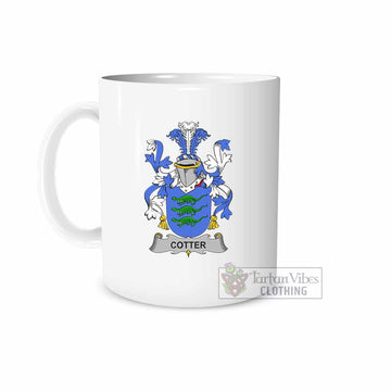 Cotter Irish Clan Coat of Arms Ceramic Mug