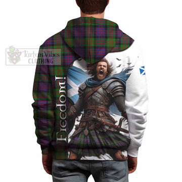 Coull Crest Tartan Hoodie Inspired by the Freedom of Scottish Warrior - Tartan Vibes Clothing