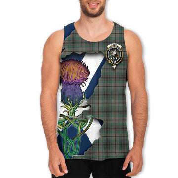 Craig Tartan Family Crest Men's Tank Top Scottish Thistle Celtic Inspired Men - Tartan Vibes Clothing