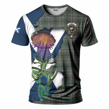 Craig Tartan Family Crest T-Shirt Scottish Thistle Celtic Inspired Kid's Shirt - Tartan Vibes Clothing