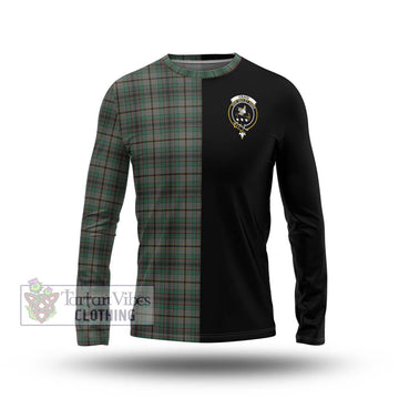 Craig Tartan Long Sleeve T-Shirt with Family Crest and Half Of Me Style