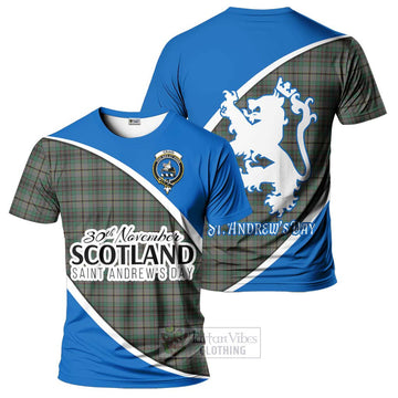 Craig Family Crest Tartan T-Shirt Celebrate Saint Andrew's Day in Style