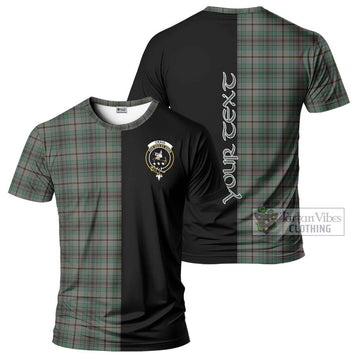 Craig Tartan T-Shirt with Family Crest and Half Of Me Style