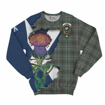 Craig Tartan Family Crest Sweatshirt Scottish Thistle Celtic Inspired Unisex - Tartan Vibes Clothing