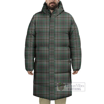 Craig Tartan Long Down Jacket