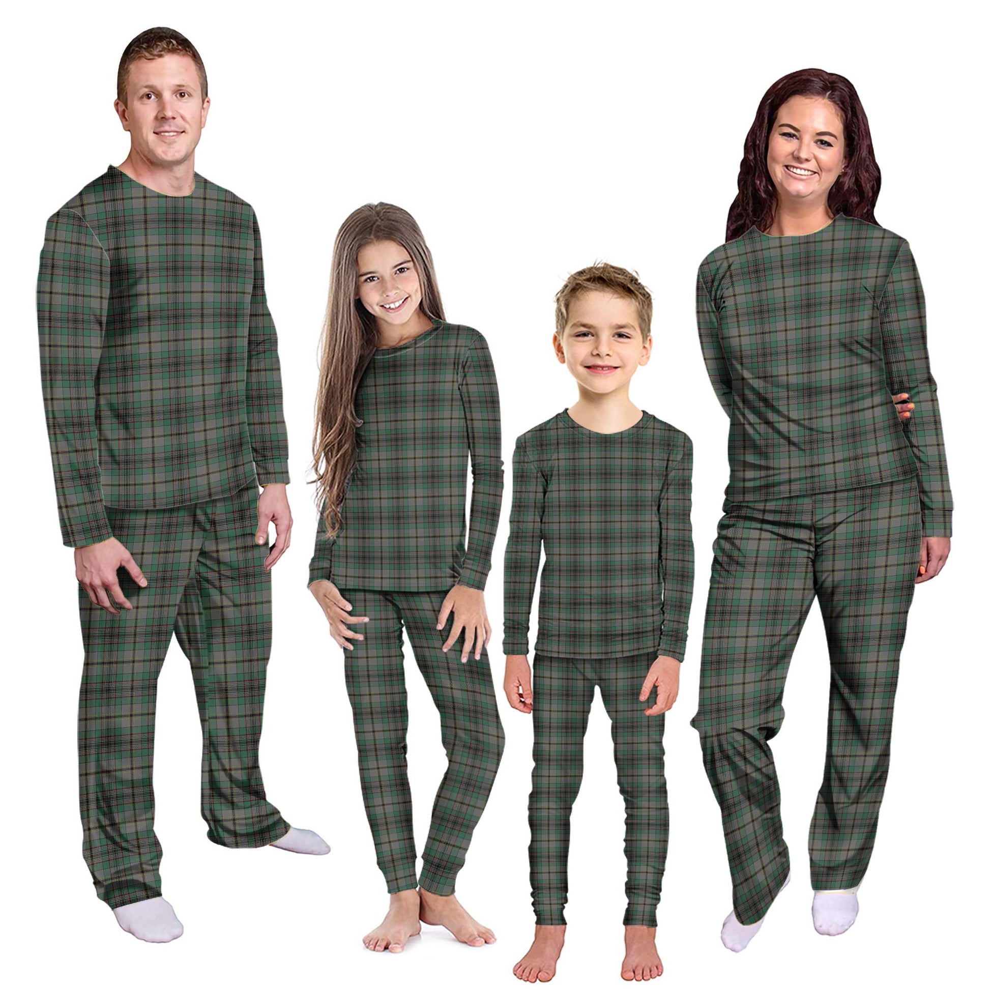 Craig Tartan Pajamas Family Set Kid - Tartan Vibes Clothing