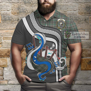 Craig Tartan Polo Shirt with Epic Bagpipe Style