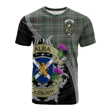 Craig Tartan Family Crest Cotton T-shirt Lion Rampant Royal Thistle Shield Celtic Inspired Kid's Shirt - Tartan Vibes Clothing