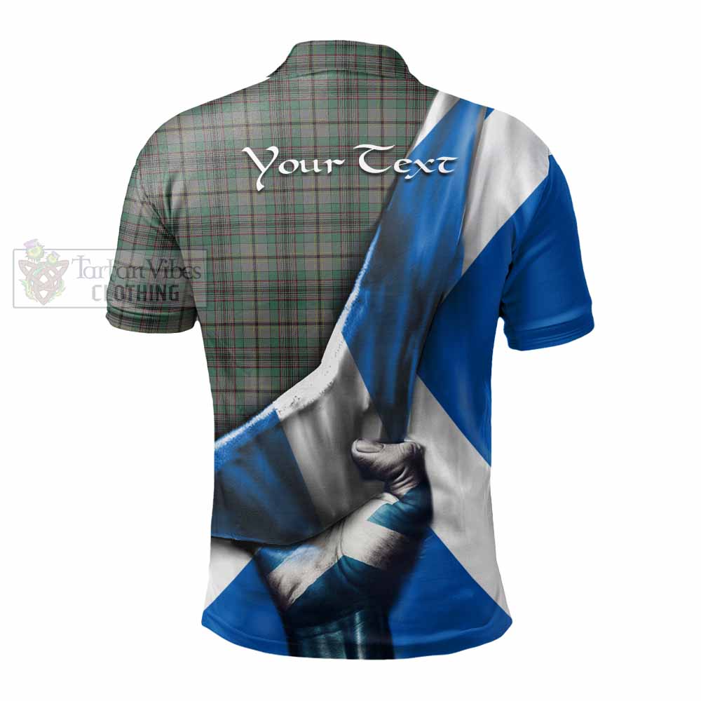 Tartan Vibes Clothing Craig Tartan Polo Shirt with Family Crest Scotland Patriotic Style