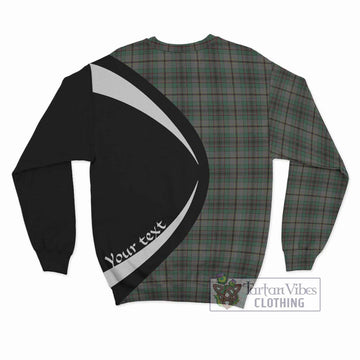 Craig Tartan Sweatshirt with Family Crest Circle Style