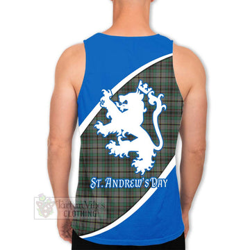 Craig Family Crest Tartan Men's Tank Top Celebrate Saint Andrew's Day in Style