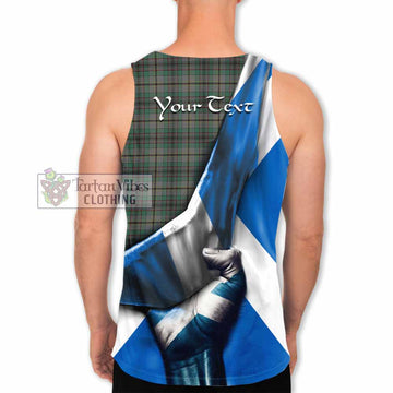 Craig Tartan Men's Tank Top with Family Crest Scotland Patriotic Style