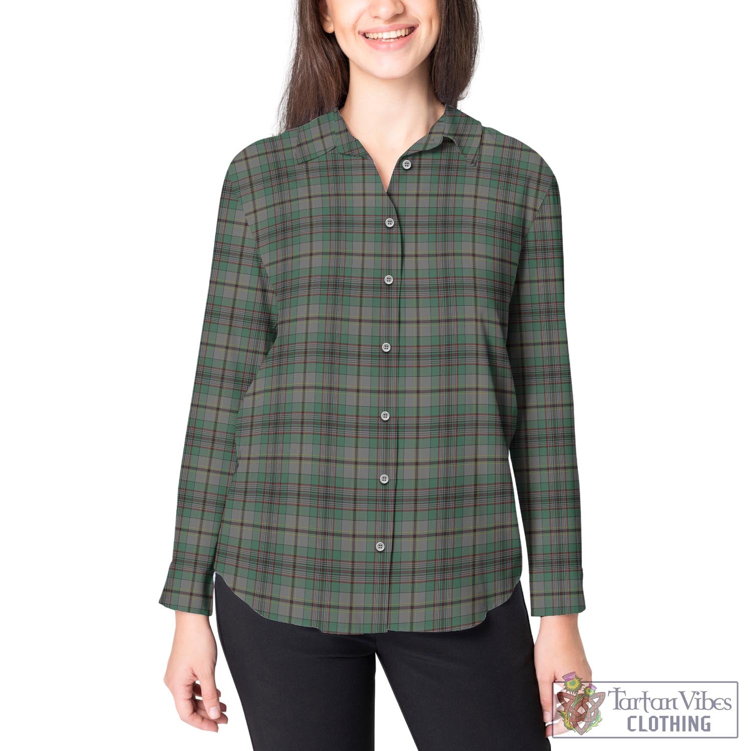 Craig Tartan Womens Casual Shirt