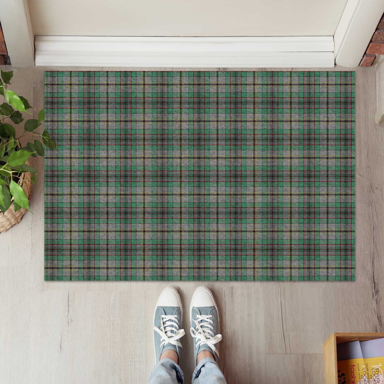 Craig Tartan Door Mat - Tartanvibesclothing