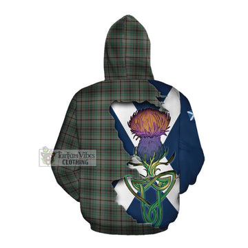 Craig Tartan Family Crest Cotton Hoodie Scottish Thistle Celtic Inspired Pullover Hoodie - Tartan Vibes Clothing