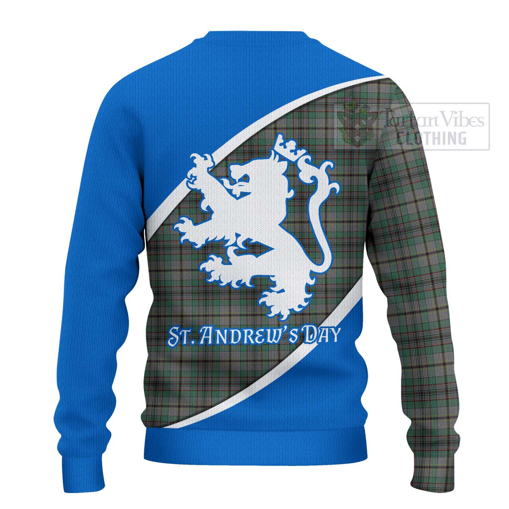 Tartan Vibes Clothing Craig Family Crest Tartan Knitted Sweater Celebrate Saint Andrew's Day in Style