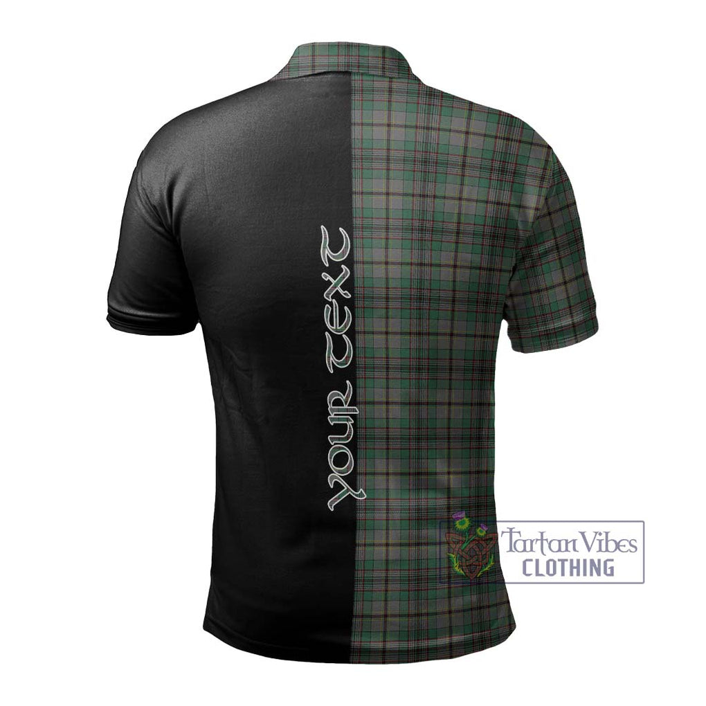 Craig Tartan Polo Shirt with Family Crest and Half Of Me Style - Tartanvibesclothing Shop