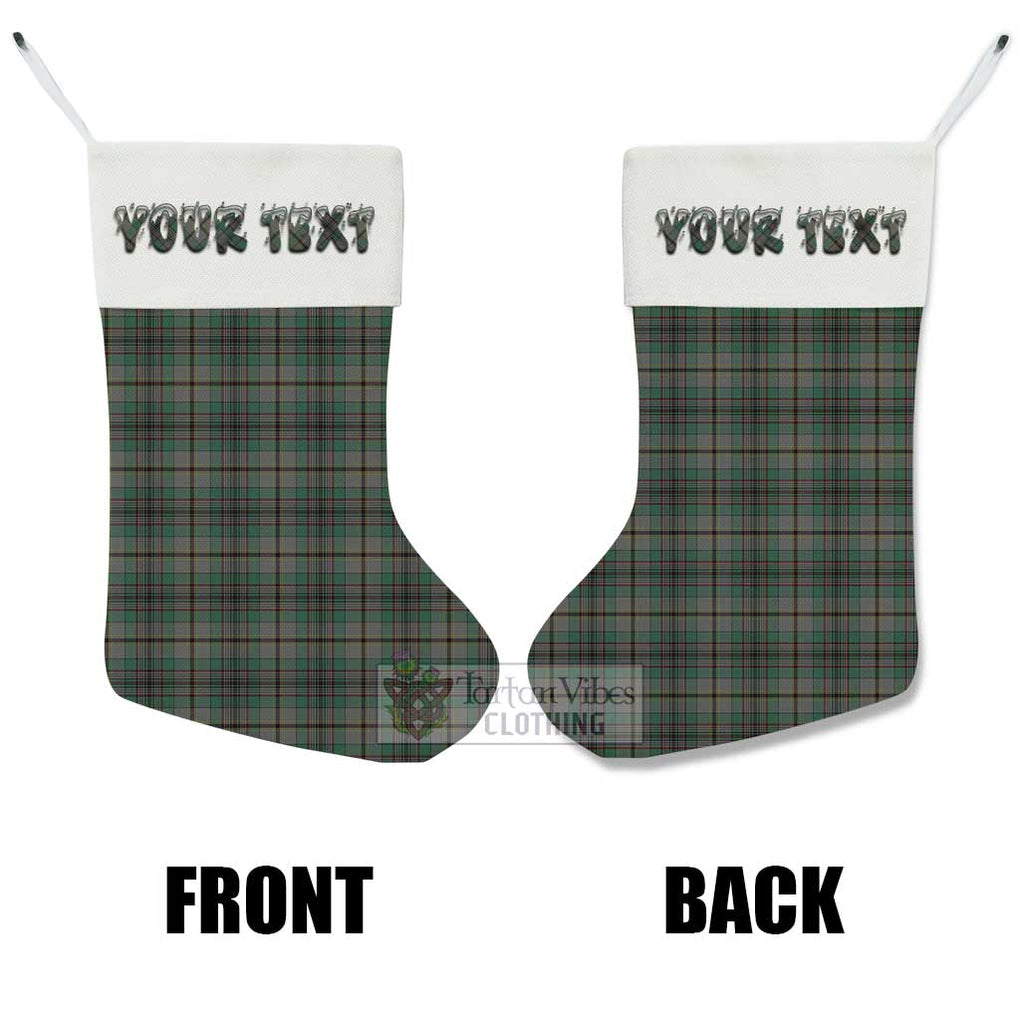 Tartan Vibes Clothing Craig Tartan Christmas Stocking with Personalized Text