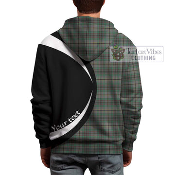 Craig Tartan Hoodie with Family Crest Circle Style