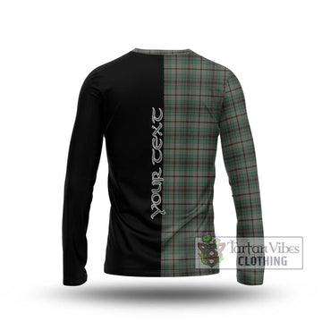 Craig Tartan Long Sleeve T-Shirt with Family Crest and Half Of Me Style