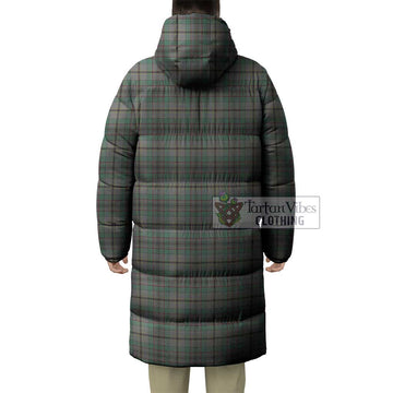 Craig Tartan Long Down Jacket