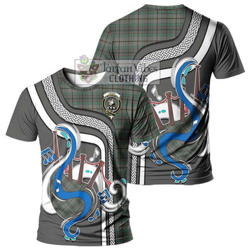 Craig Tartan T-Shirt with Epic Bagpipe Style