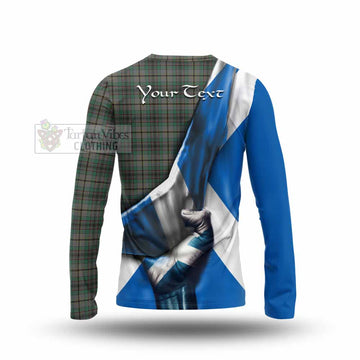 Craig Tartan Long Sleeve T-Shirt with Family Crest Scotland Patriotic Style