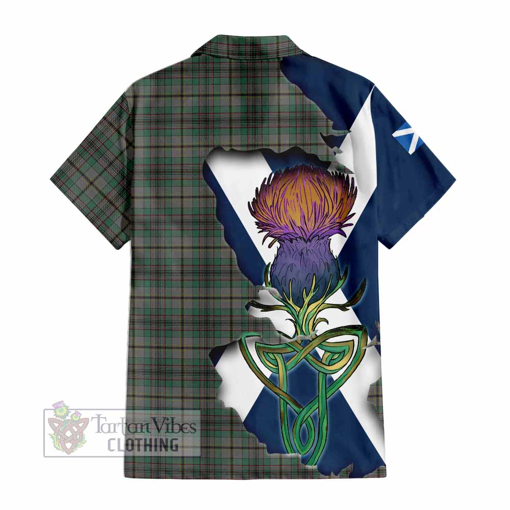 Craig Tartan Family Crest Hawaiian Shirt Scottish Thistle Celtic Inspired - Tartan Vibes Clothing
