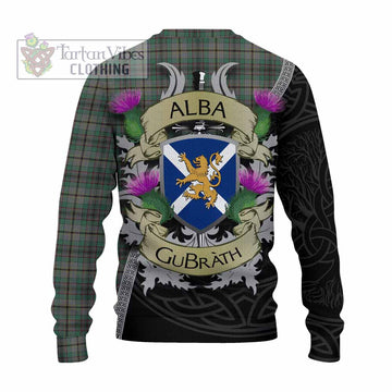 Craig Tartan Family Crest Knitted Sweater Lion Rampant Royal Thistle Shield Celtic Inspired - Tartan Vibes Clothing