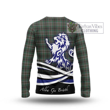 Craig Tartan Long Sleeve T-Shirt with Alba Gu Brath Regal Lion Emblem