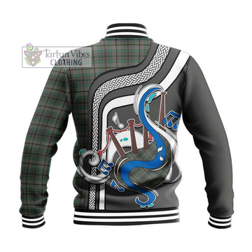 Craig Tartan Baseball Jacket with Epic Bagpipe Style