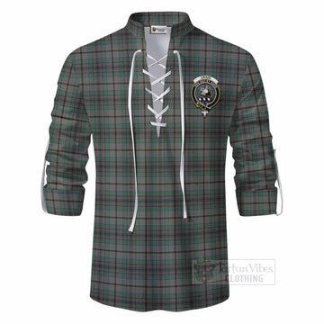 Craig Tartan Ghillie Kilt Shirt with Family Crest DNA In Me Style