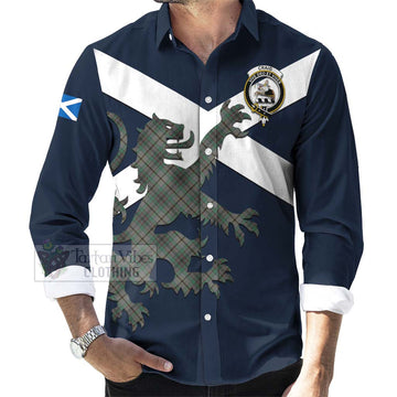 Craig Tartan Lion Rampant Long Sleeve Button Shirt Proudly Display Your Heritage with Alba Gu Brath and Clan Name