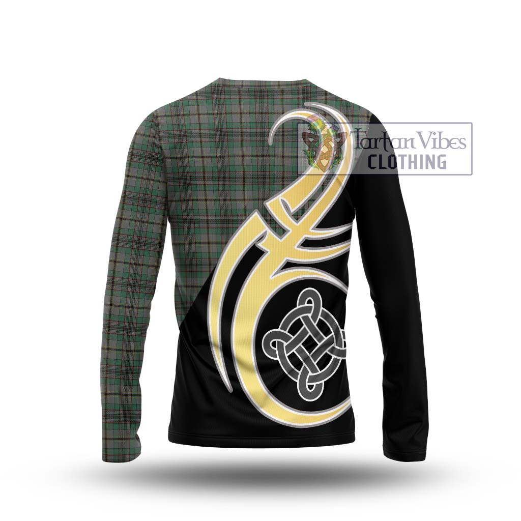 Craig Tartan Long Sleeve T-Shirt with Family Crest and Celtic Symbol Style - Tartan Vibes Clothing